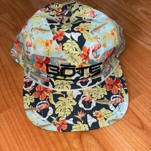 BOTE Floral Cap with Flamingo Design